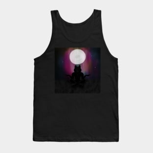 Meditating Werewolf Tank Top